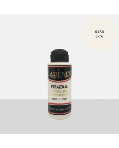 PREMİUM AKRİLİK BOYA EKRU 70 ML. - 6480