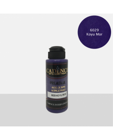 PREMİUM AKRİLİK BOYA KOYU MOR 70 ML. - 6029