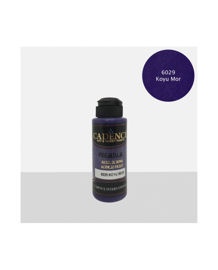 PREMİUM AKRİLİK BOYA KOYU MOR 70 ML. - 6029