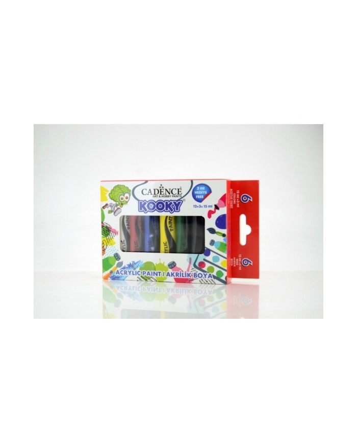 Kooky Akrilik 15ml 6'lı Set (opak)