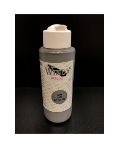 WİNDY AKRİLİK BOYA - KOYU GRİ 70 ML