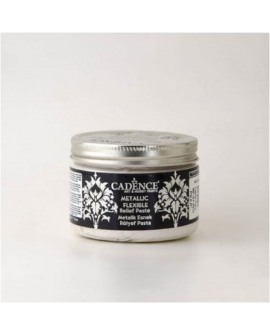 CADENCE METALİK ESNEK RÖLYEF PASTA İNCİ 150 ML