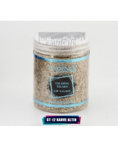 LİF VARAK GT-12 KAHVE ALTIN ( GILDING TILSEN )