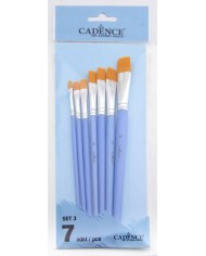 CADENCE 7'Lİ FIRÇA SETİ ( SET 3 )