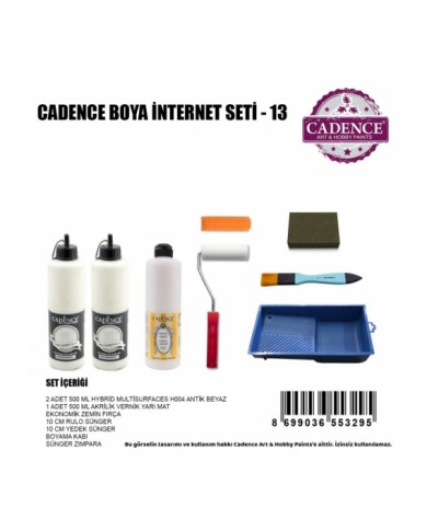 CADENCE MULTİSURFACE BOYA SET-13