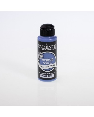 HYBRİT (MULTİ SURFACE) BOYA GECE MAVİSİ 120 ML - H-115