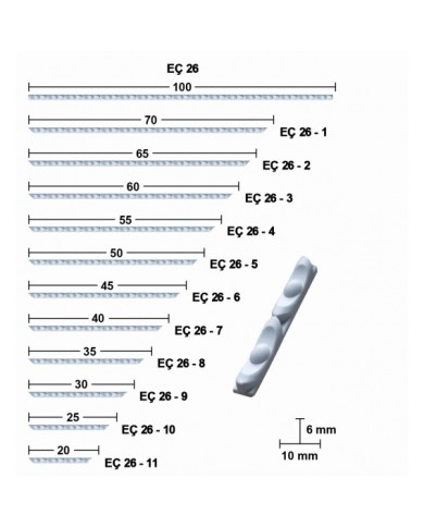 Hazır Esnek Çıta 100cm EÇ26