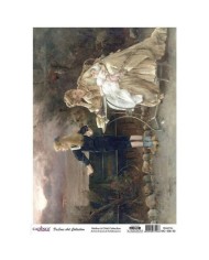 CADENCE DELUXE ART ANNE & ÇOCUK PİRİNÇ DEKOPAJ MODEL MC-006 (30X42)