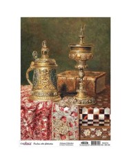 CADENCE DELUXE ART ANTİKALAR PİRİNÇ DEKOPAJ MODEL AC-004 (30X42)