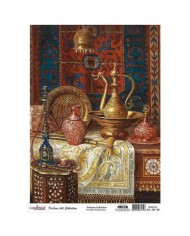 CADENCE DELUXE ART ANTİKALAR PİRİNÇ DEKOPAJ MODEL AC-007 (30X42)