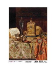 CADENCE DELUXE ART ANTİKALAR PİRİNÇ DEKOPAJ MODEL AC-008 (60X85)