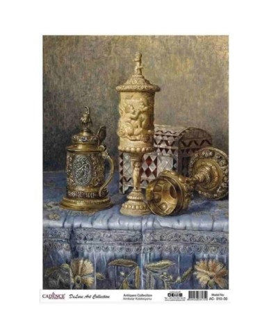 CADENCE DELUXE ART ANTİKALAR PİRİNÇ DEKOPAJ MODEL AC-010 (60X85)