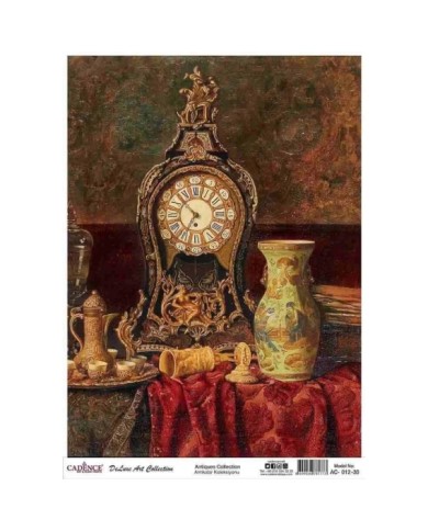 CADENCE DELUXE ART ANTİKALAR PİRİNÇ DEKOPAJ MODEL AC-012 (60X85)