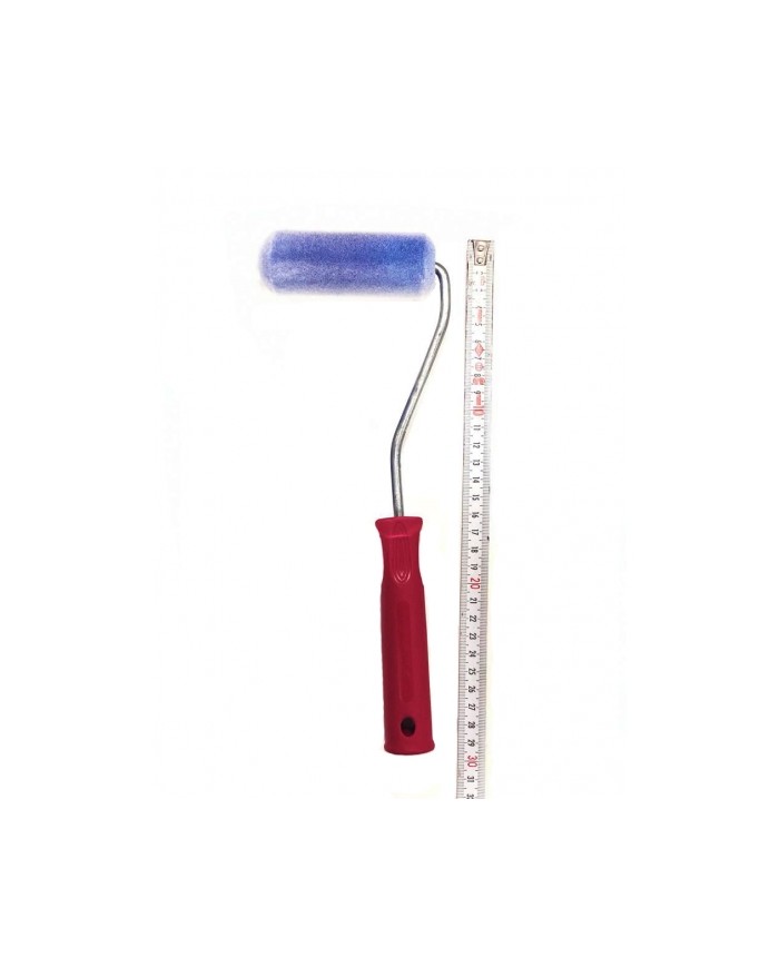 10 CM SÜNGER ÜSTÜ KADİFE KAPLI RULO FIRÇA SET (TEKLİ)