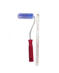 10 CM SÜNGER ÜSTÜ KADİFE KAPLI RULO FIRÇA SET (TEKLİ)