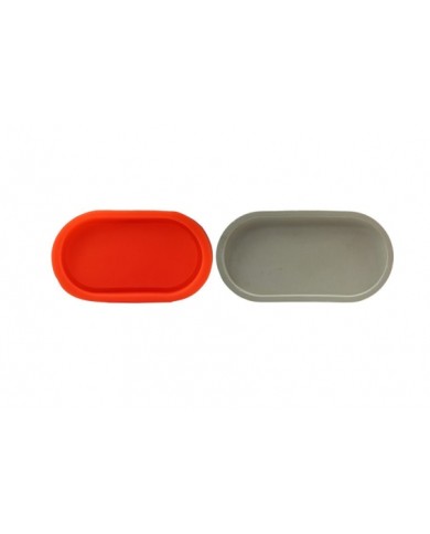 Oval Terrazo Tabanlık Beton Saksı Kalıbı B-95