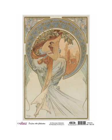 ART NOUVEAU KOLEKSİYONU AN-02 30X42CM