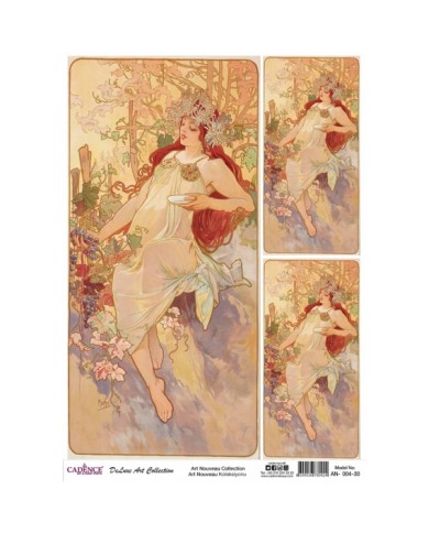 ART NOUVEAU KOLEKSİYONU AN-04 30X42CM