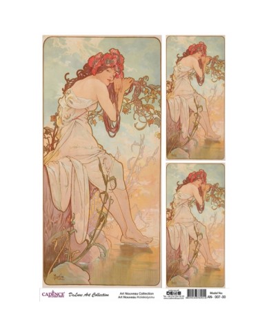 ART NOUVEAU KOLEKSİYONU AN-07 30X42CM