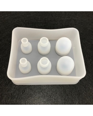 Çoklu Damla Boncuk Reçine Epoksi Kalıbı - Büyük -Kod:248