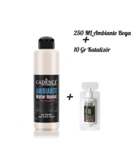 AMBİANTE SUYA DAYANIKLI BOYA METALİK AWM-01 İNCİ 250 ML