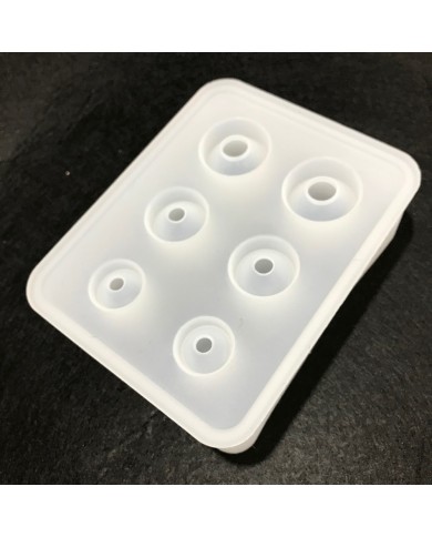 Çoklu Damla Boncuk Reçine Epoksi Kalıbı - Büyük -Kod:248