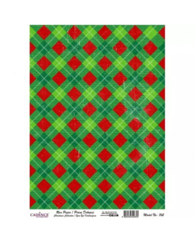 Model 762 Yılbaşı Cadence Pirinç Dekopaj Kağıdı 30x42cm