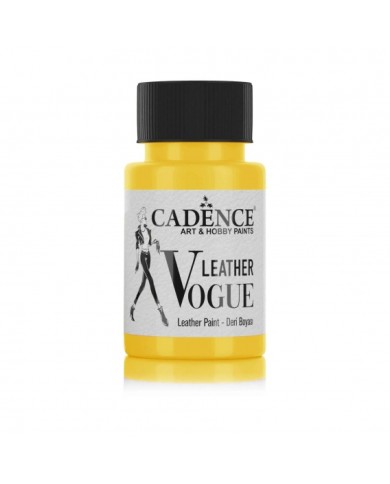LEATHER VOGUE DERİ BOYASI LV-02 SARI 50 ML