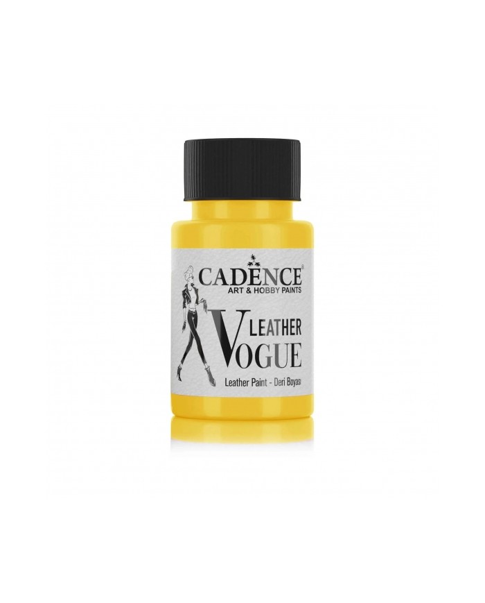LEATHER VOGUE DERİ BOYASI LV-02 SARI 50 ML