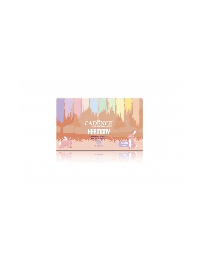 HARMONY AKRİLİK 10'LU SET PASTEL RENKLER 59ML