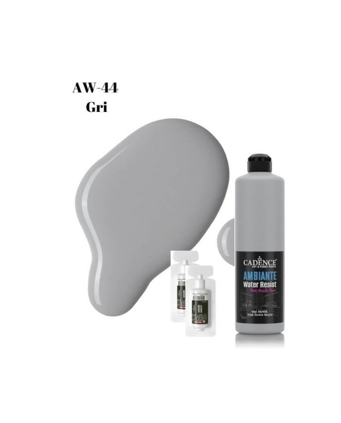 AW44 Gri Ambiante Islak Zemin Boyası 500ML + Katalizör 20GR