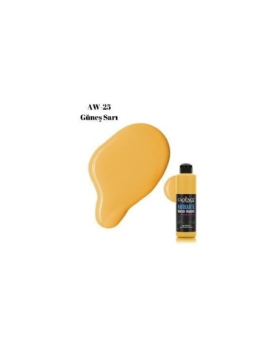 AW25 Güneş Sarı Ambiante Islak Zemin Boyası 250ML + Katalizör 10GR
