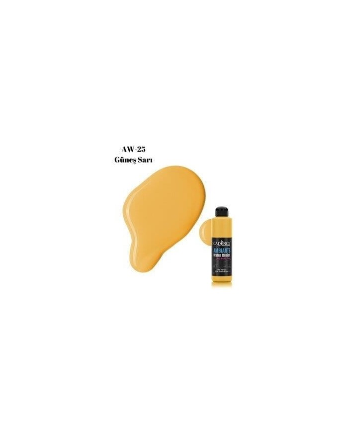 AW25 Güneş Sarı Ambiante Islak Zemin Boyası 250ML + Katalizör 10GR