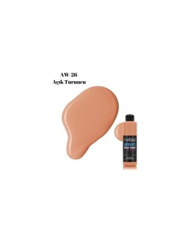 AW26 Açık Turuncu Ambiante Islak Zemin Boyası 250ML + Katalizör 10GR