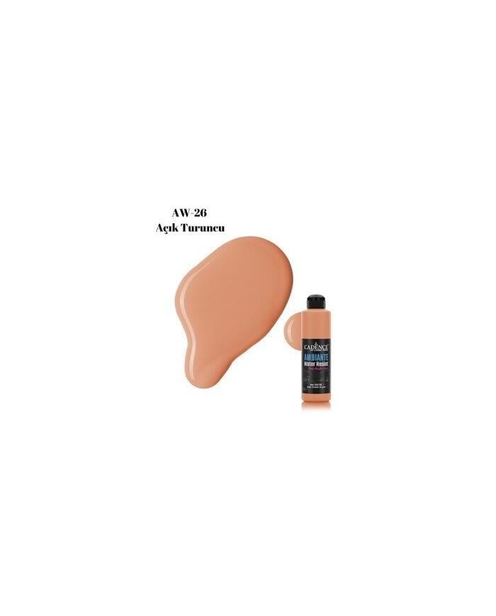 AW26 Açık Turuncu Ambiante Islak Zemin Boyası 250ML + Katalizör 10GR