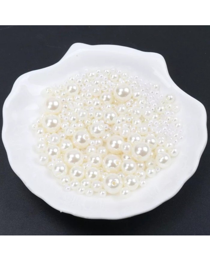 Plastik Lüks Inciler 5 mm 250 gr