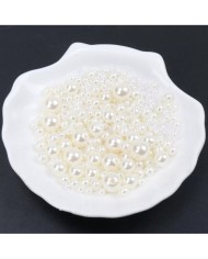 Plastik Lüks Inciler 4 mm 250 gr