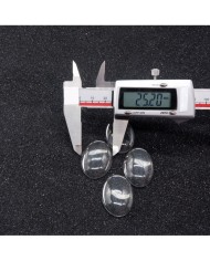 Büyüteç Cam Oval 25mm 5 Adet