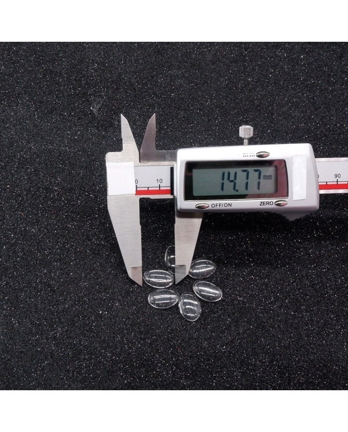 5li Büyüteç Cam - Oval Küçük - 10mm