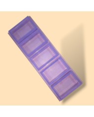 5 Adet Reçine Epoksi Sabun Mum Silikon Kalıp 8x4x2 cm