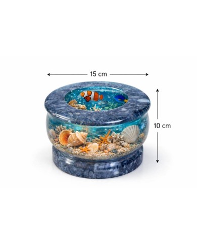 LAVABO VE MEZAR KENARI İÇİN  SULUK YADA FIRÇALIK 15X10 CM