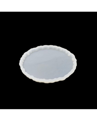 5 Adet Bardak Altı Reçine Epoksi Kalıp - Oval - B5