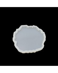 5 ADET Yaprak Bardak Altı - Reçine Epoksi Kalıp - B10