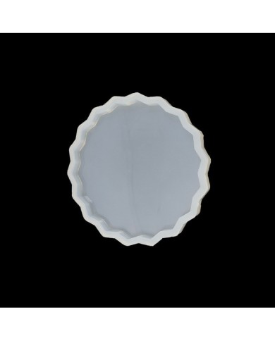 5 Adet Küçük Güneş  Bardak Altı - Reçine Epoksi Kalıp - 12 cm - B15