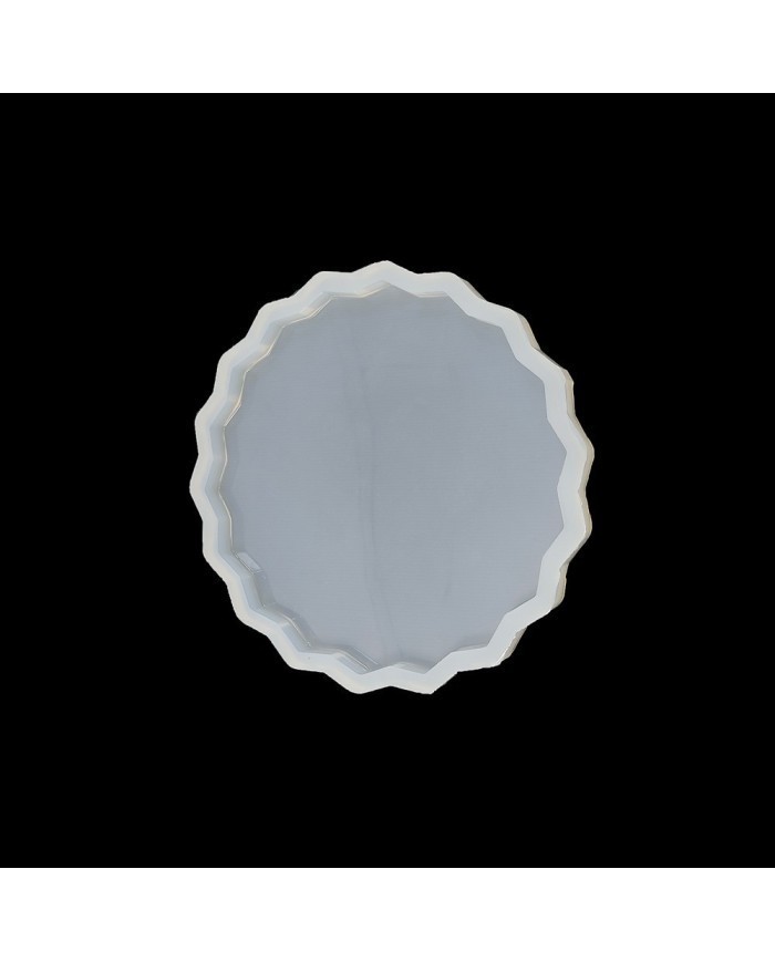 5 Adet Küçük Güneş  Bardak Altı - Reçine Epoksi Kalıp - 12 cm - B15
