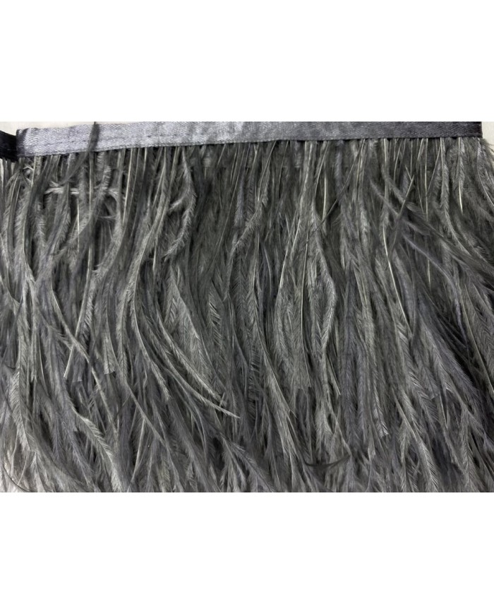 Deve Kuşu Tüyü Siyah 1 Metre