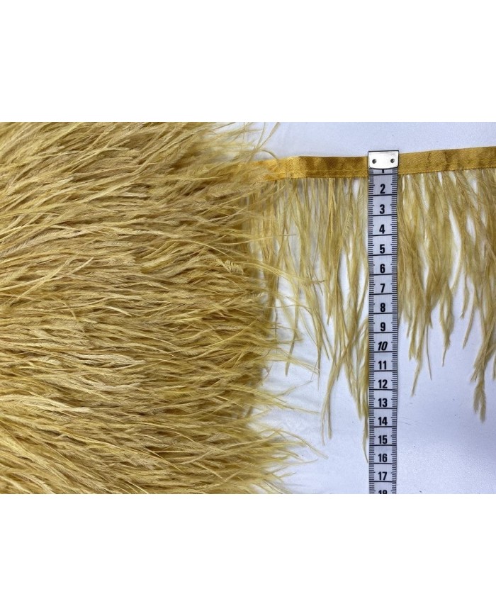 Deve Kuşu Tüyü Gold 1 Metre