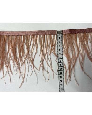 Deve Kuşu Tüyü Açık Kahve 1 Metre Deve Kuşu Tüyü Açık Kahve 1 Metre