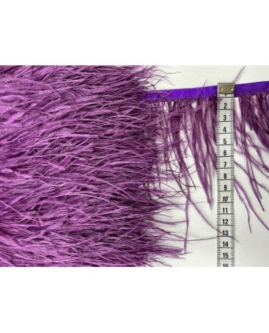 Deve Kuşu Tüyü Mürdüm 10 Metre Deve Kuşu Tüyü Mürdüm 10 Metre