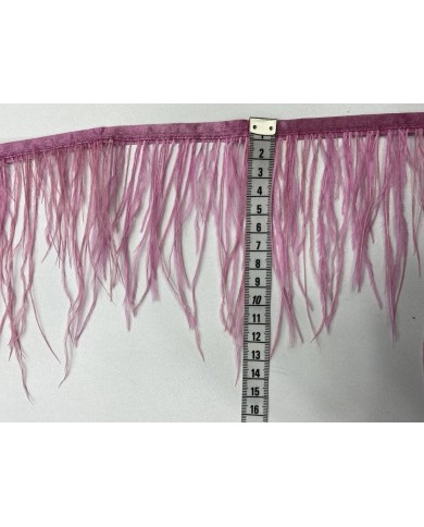 Deve Kuşu Tüyü Gül Kurusu 1 Metre Deve Kuşu Tüyü Gül Kurusu 1 Metre